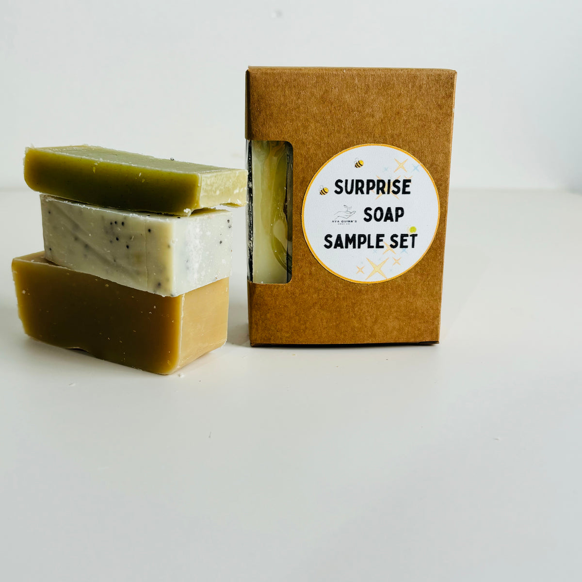 Soap Sampler Surprise Set – 5 oz of Assorted Cold Process Soap Slices