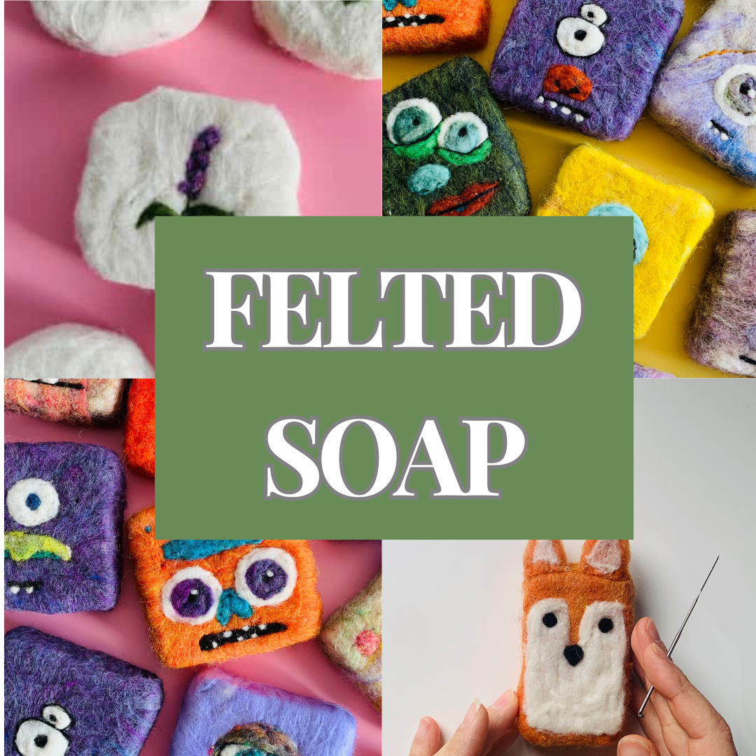 Felted Soap Savers Ava Quinns Collection