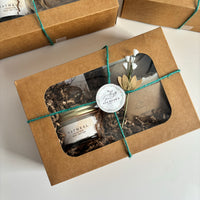 Natural Oatmeal Body Butter & Soap Gift Set | Christmas Gift for Sensitive Skin