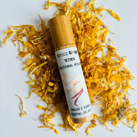 Ginger Vanilla Essential Oil Roller – Warm, Uplifting, Spicy-Sweet Calm
