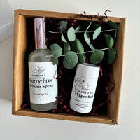 Peppermint Eucalyptus Wellness Gift Set – Room Spray & Natural Vapor Rub Stick 🎁