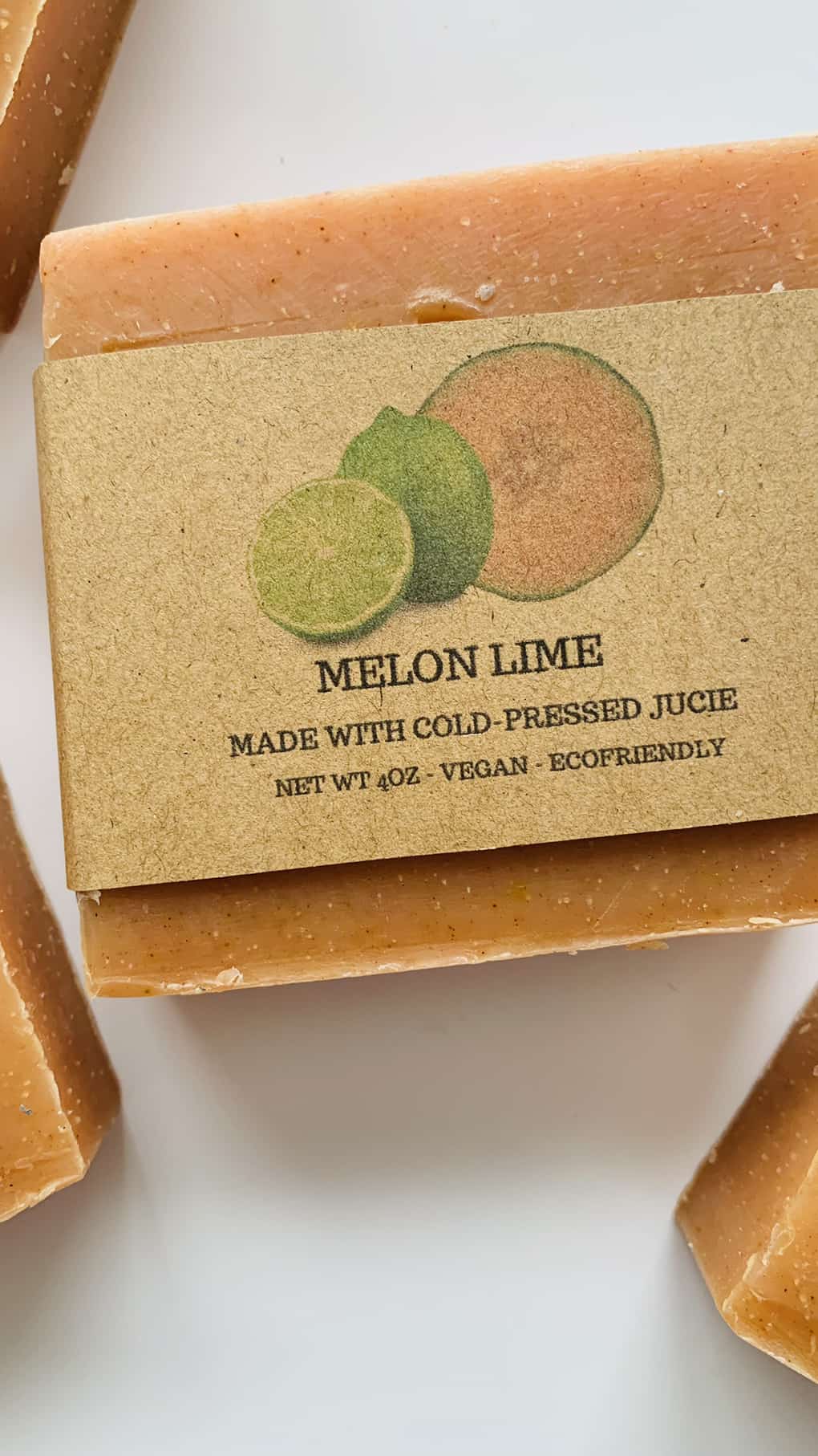 Melon Lime Soap Bar Antioxidant-Rich