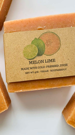 Melon Lime Soap Bar Antioxidant-Rich