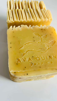 Lemongrass spearmint vegan wholesale soap by Ava Quinn’s