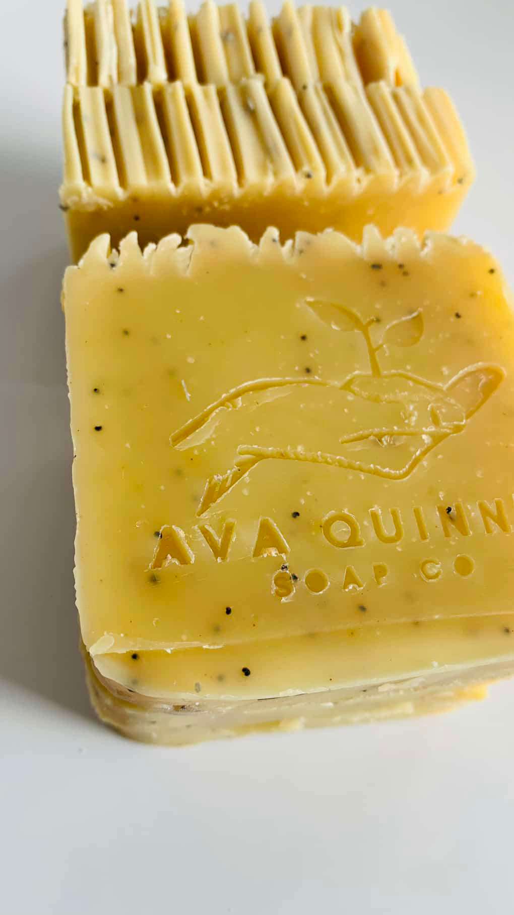 Lemongrass spearmint vegan wholesale soap by Ava Quinn’s