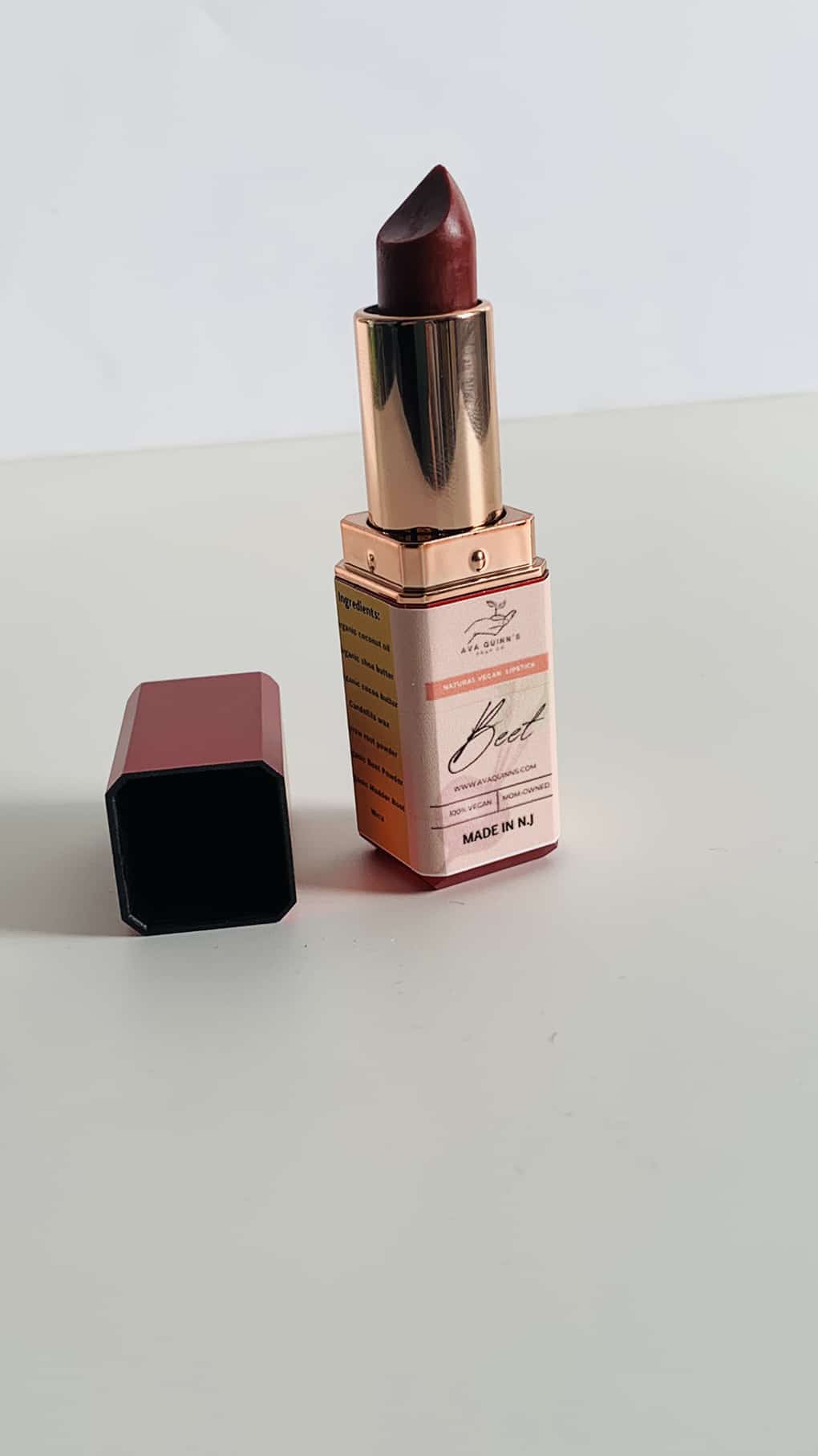 Natural Beet Lipstick by Ava Quinn’s