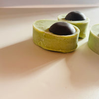 Avocado Shampoo Bar – shaped like avocado -Hydrating Solid Shampoo