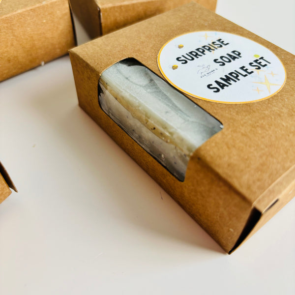 Soap Sampler Surprise Set – 5 oz of Assorted Cold Process Soap Slices