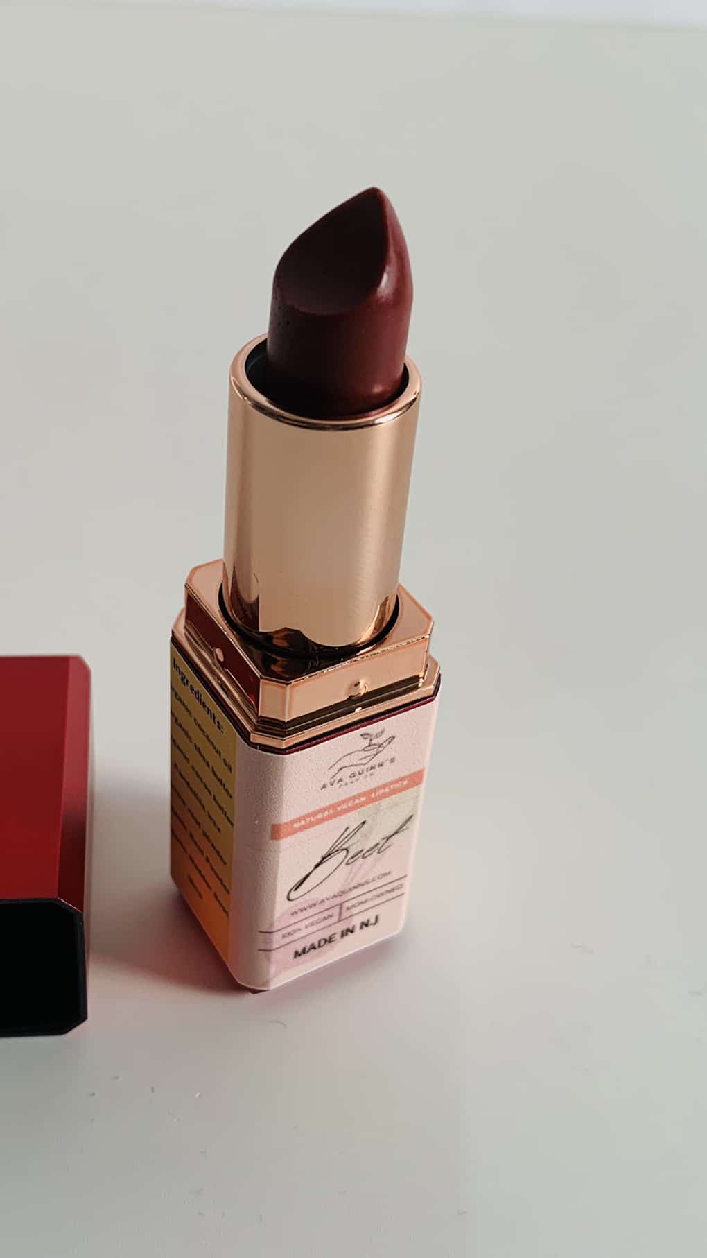 Natural Beet Lipstick by Ava Quinn’s