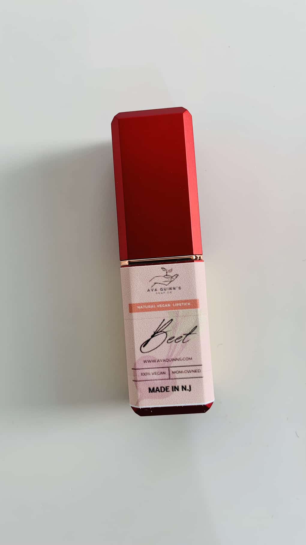Natural Beet Lipstick by Ava Quinn’s