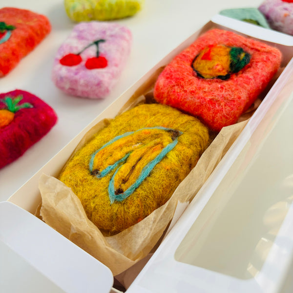 7-Week Felted Soap Subscription – Choose Your Sudsy Friends!
