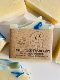 Chill the F out eucalyptus soap bar