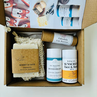 Zero Waste Surprise Box – Eco-Friendly Gift Set with Soap, Deodorant & Sunscreen