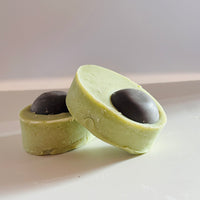 Avocado Shampoo Bar – shaped like avocado -Hydrating Solid Shampoo