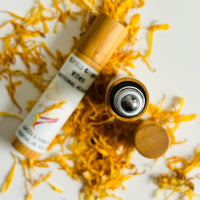 Ginger Vanilla Essential Oil Roller – Warm, Uplifting, Spicy-Sweet Calm