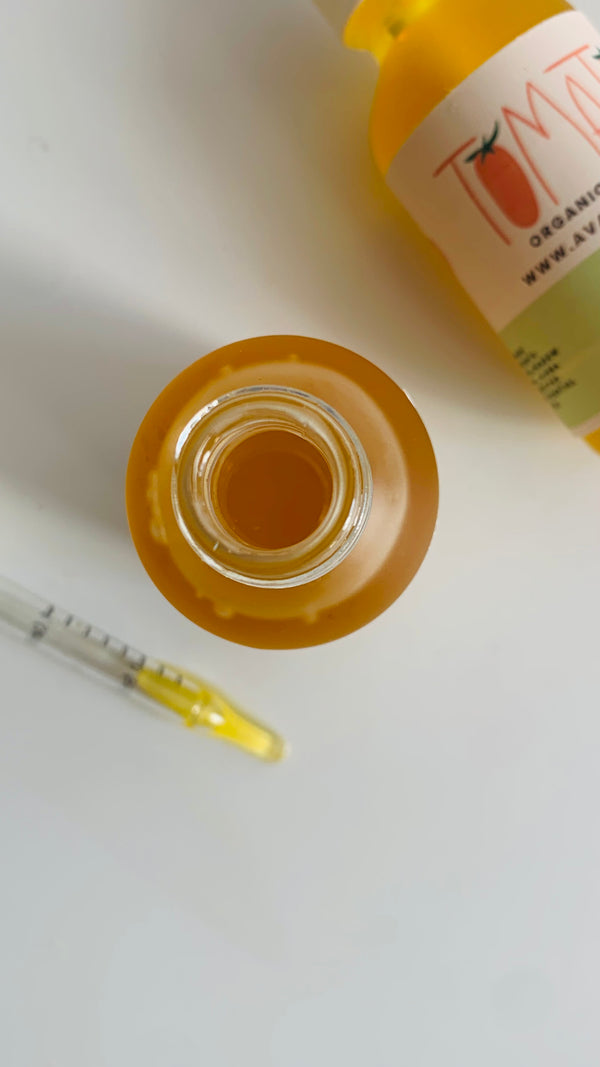 Tomato face oil