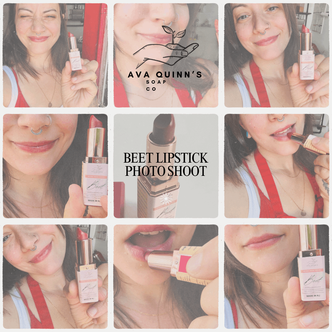 Organic Beet Lipstick  Natural Makeup