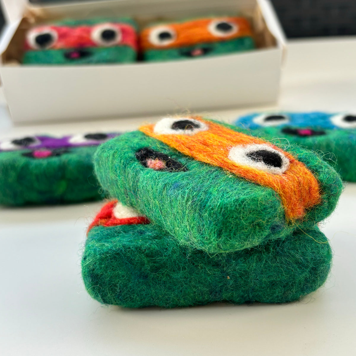 7-Week Felted Soap Subscription – Choose Your Sudsy Friends!