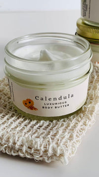 Hydrating calendula body butter
