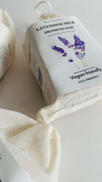 lavender solid vegan shampoo bar by Ava Quinn’s