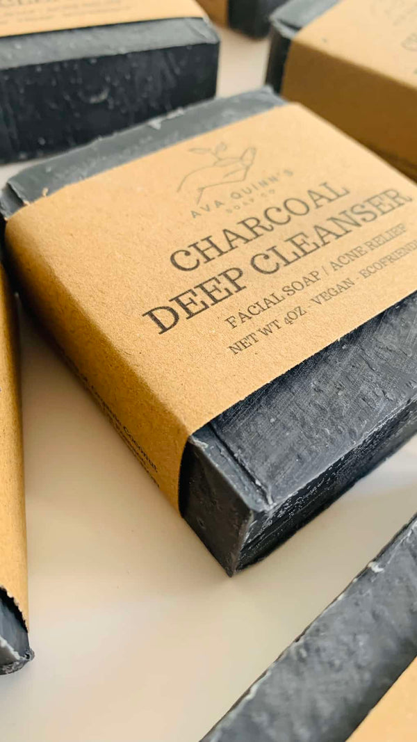 Charcoal Acne Bar of Soap by Ava Quinn's