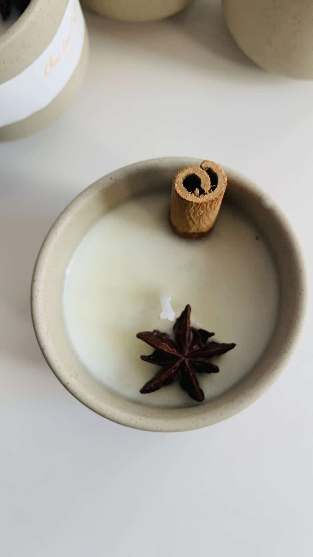 chai tea soy candle by Ava Quinn's