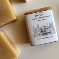 Pine Tar Shampoo Bar for Dry, Itchy Scalp | Natural Dandruff Relief | Sulfate-Free Hair Care
