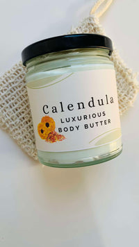 Hydrating calendula body butter