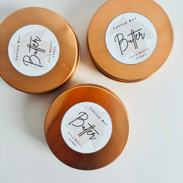 100% Cocoa Butter Lotion Bar – Pure, Natural, Ultra-Moisturizing Body Butter Bar
