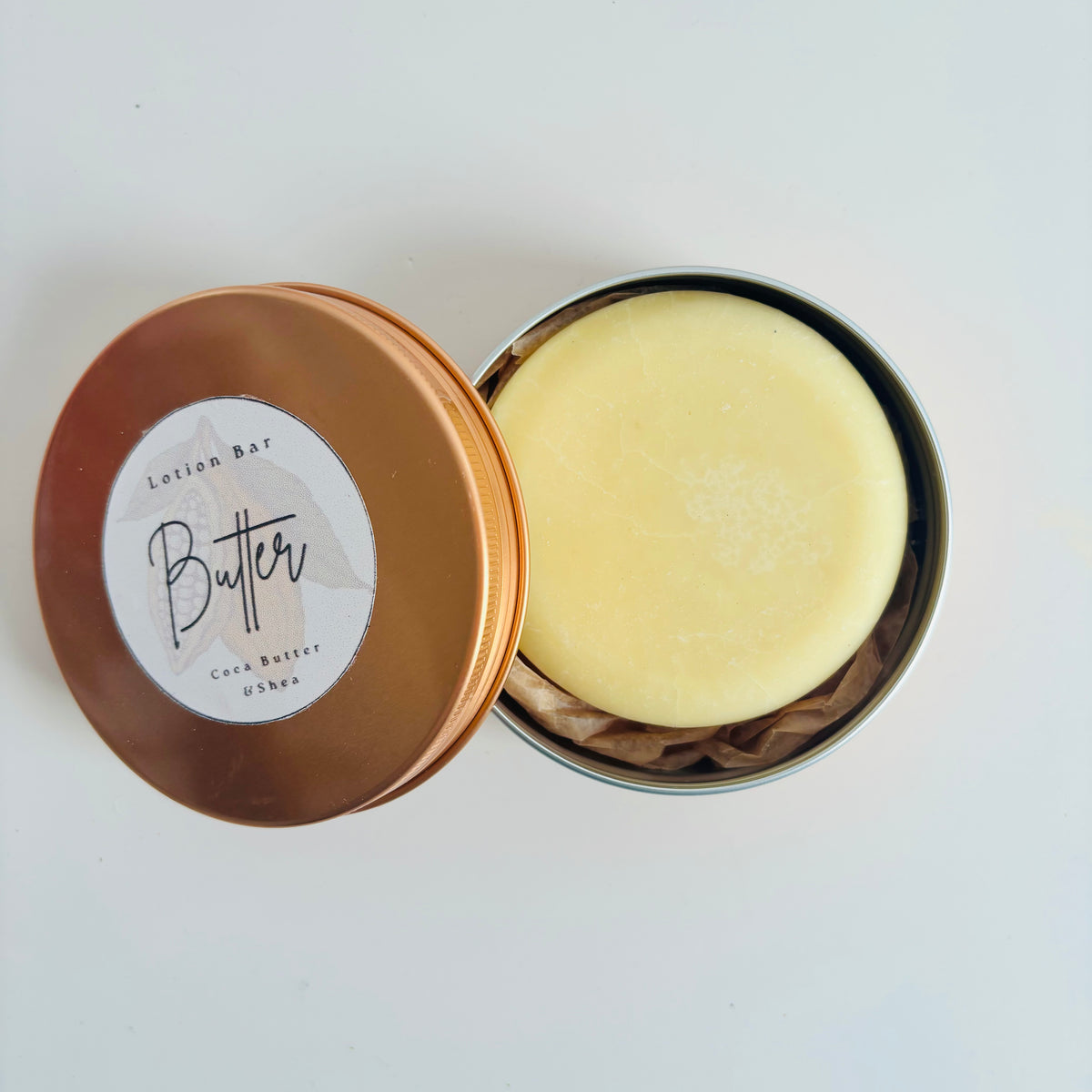 100% Cocoa Butter Lotion Bar – Pure, Natural, Ultra-Moisturizing Body Butter Bar