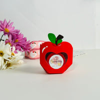 Teacher Gift Set – Cranberry Mini Body Butter in Apple Box | Handmade Natural Skincare Gift