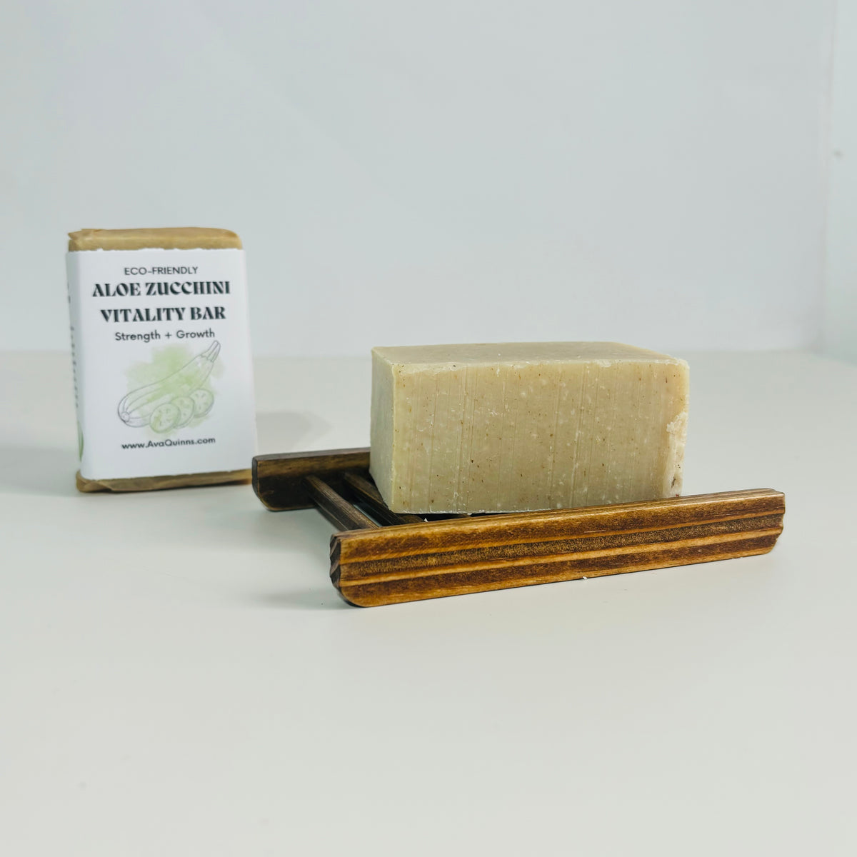 Aloe Zucchini Shampoo Bar – Strength & Shine for Healthier Hair