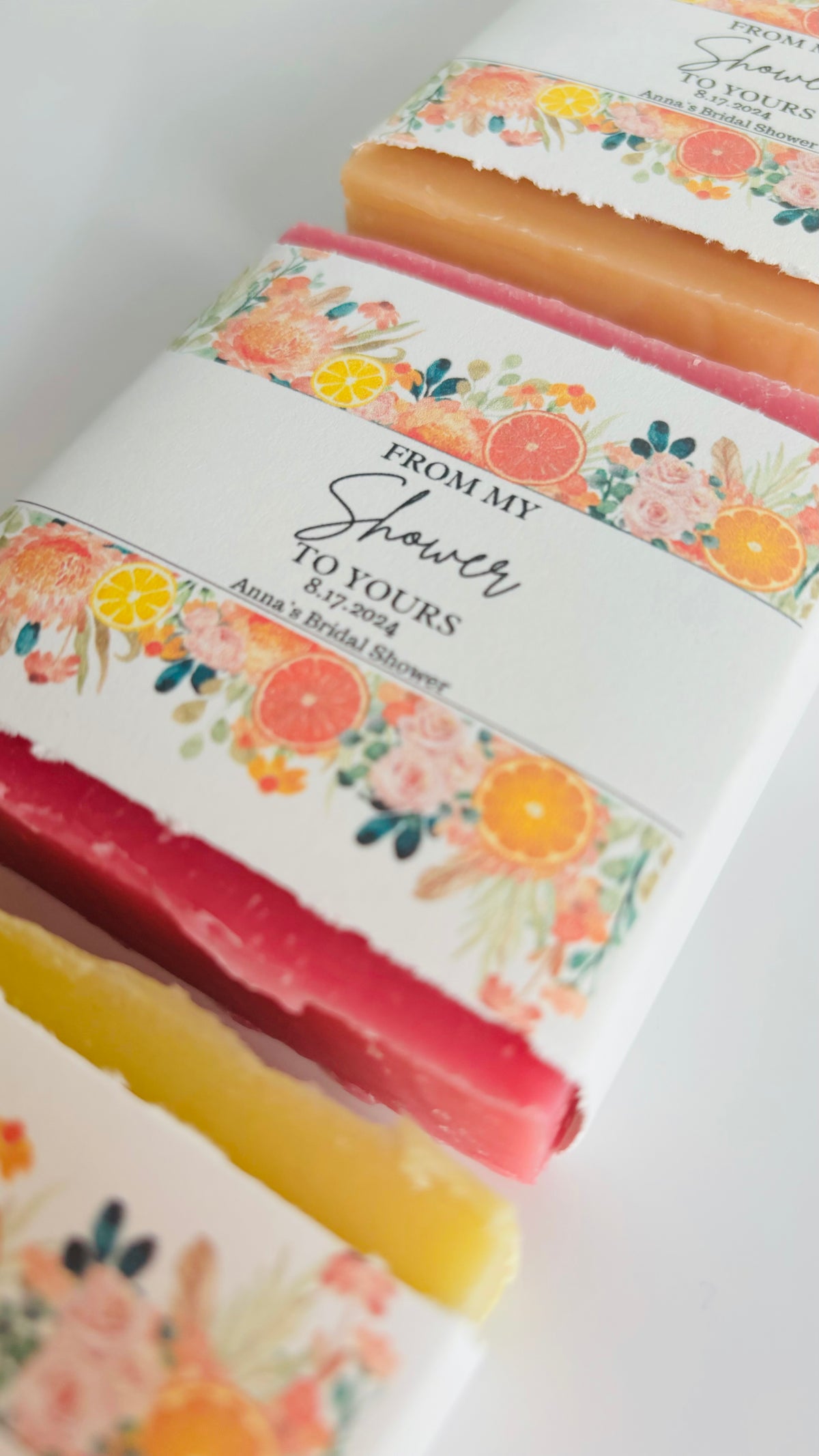 Soap Bar Favors – Handmade Soap Party Favors for Weddings, Baby Showers, Birthdays & Events  Description: