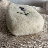 Lavender Felted Soap Saver