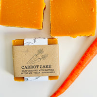 Organic Cold Pressed Carrot Juice Soap Bar for Nourished Skin