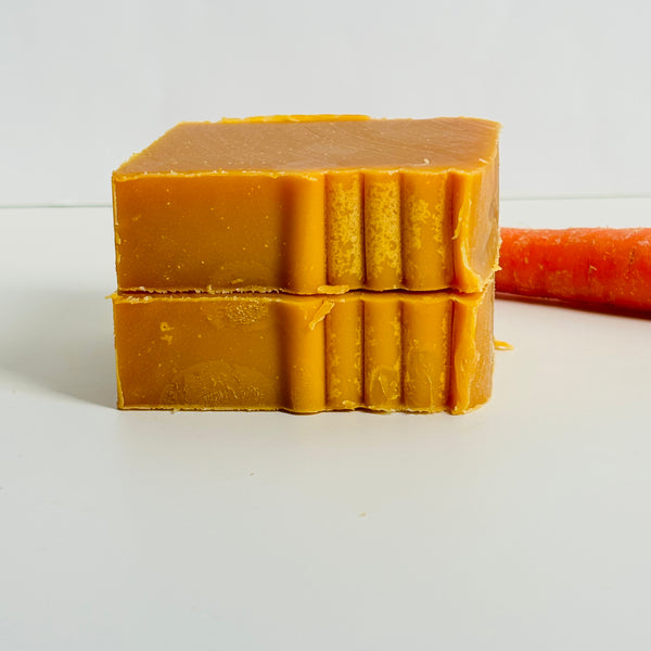 Organic Cold Pressed Carrot Juice Soap Bar for Nourished Skin