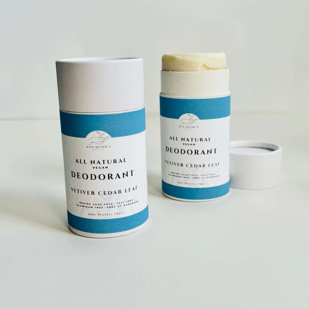Vetiver & Cedarleaf Natural Deodorant – Aluminum-Free, Plant-Based & Long-Lasting
