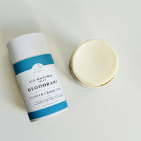 Vetiver & Cedarleaf Natural Deodorant – Aluminum-Free, Plant-Based & Long-Lasting