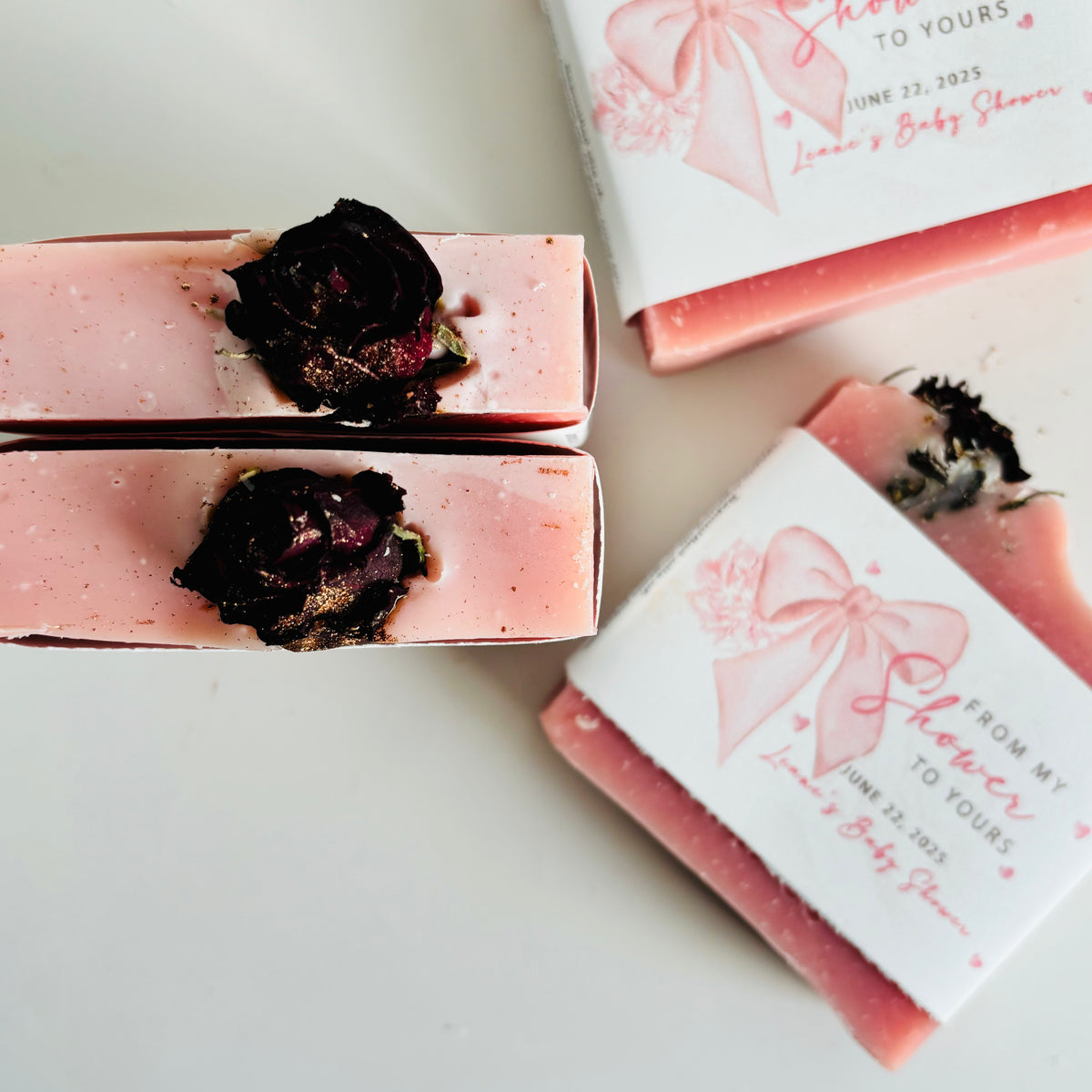 Soap Bar Favors – Handmade Soap Party Favors for Weddings, Baby Showers, Birthdays & Events  Description: