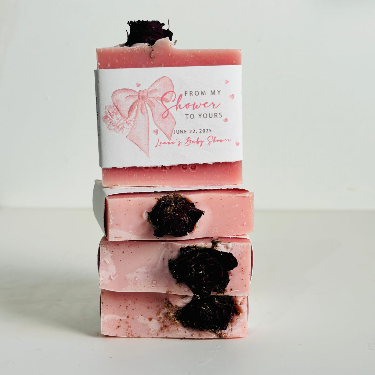 Soap Bar Favors – Handmade Soap Party Favors for Weddings, Baby Showers, Birthdays & Events  Description:
