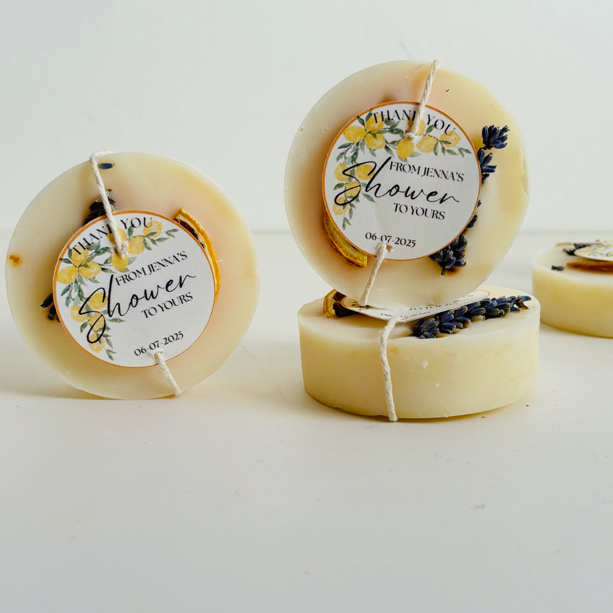 Soap Bar Favors – Handmade Soap Party Favors for Weddings, Baby Showers, Birthdays & Events  Description: