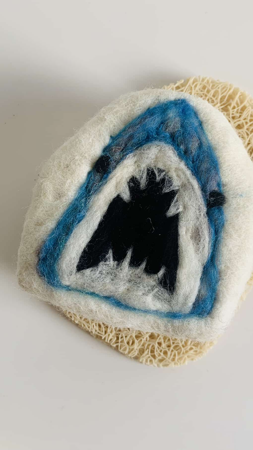 shark felted soap by Ava Quinn's