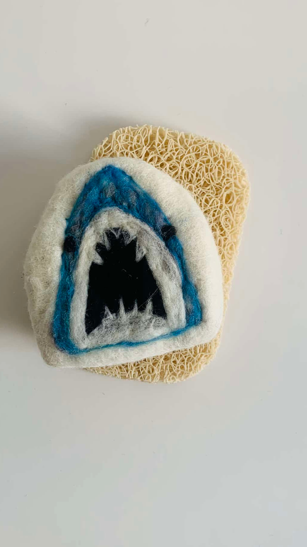 shark felted soap by Ava Quinn's