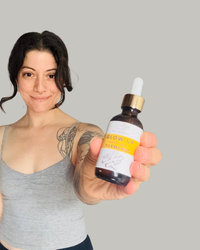 Golden Glow Turmeric Face Oil with Carrot Seed SPF | Natural Radiance Boost