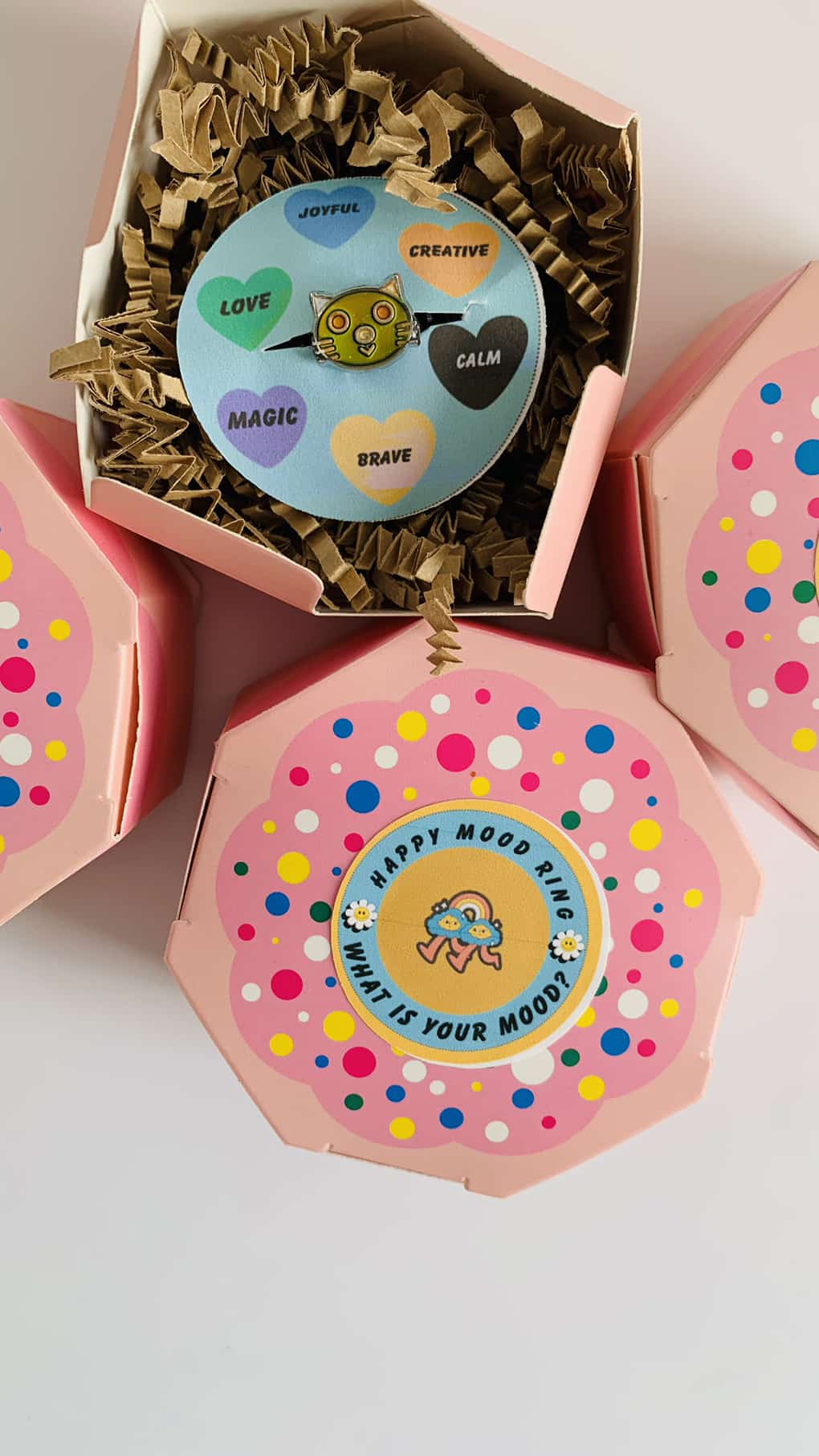 Happy Mood rings adjustable kids & adults