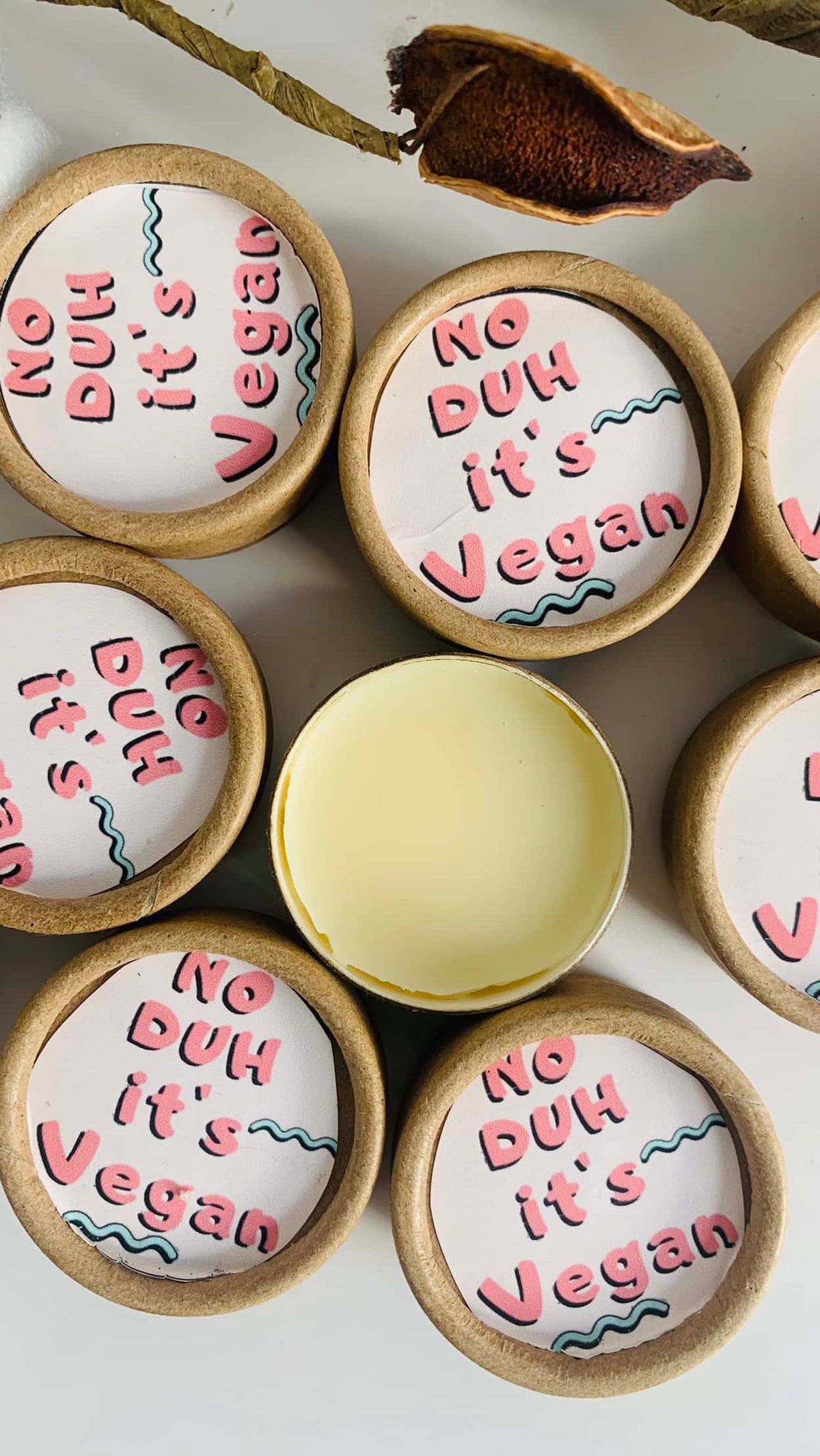 No Duh Vegan Lip Balm from Ava Quinn's