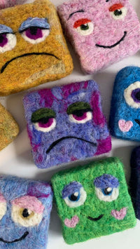 Felted Monster Soap Bar from Ava Quinn's